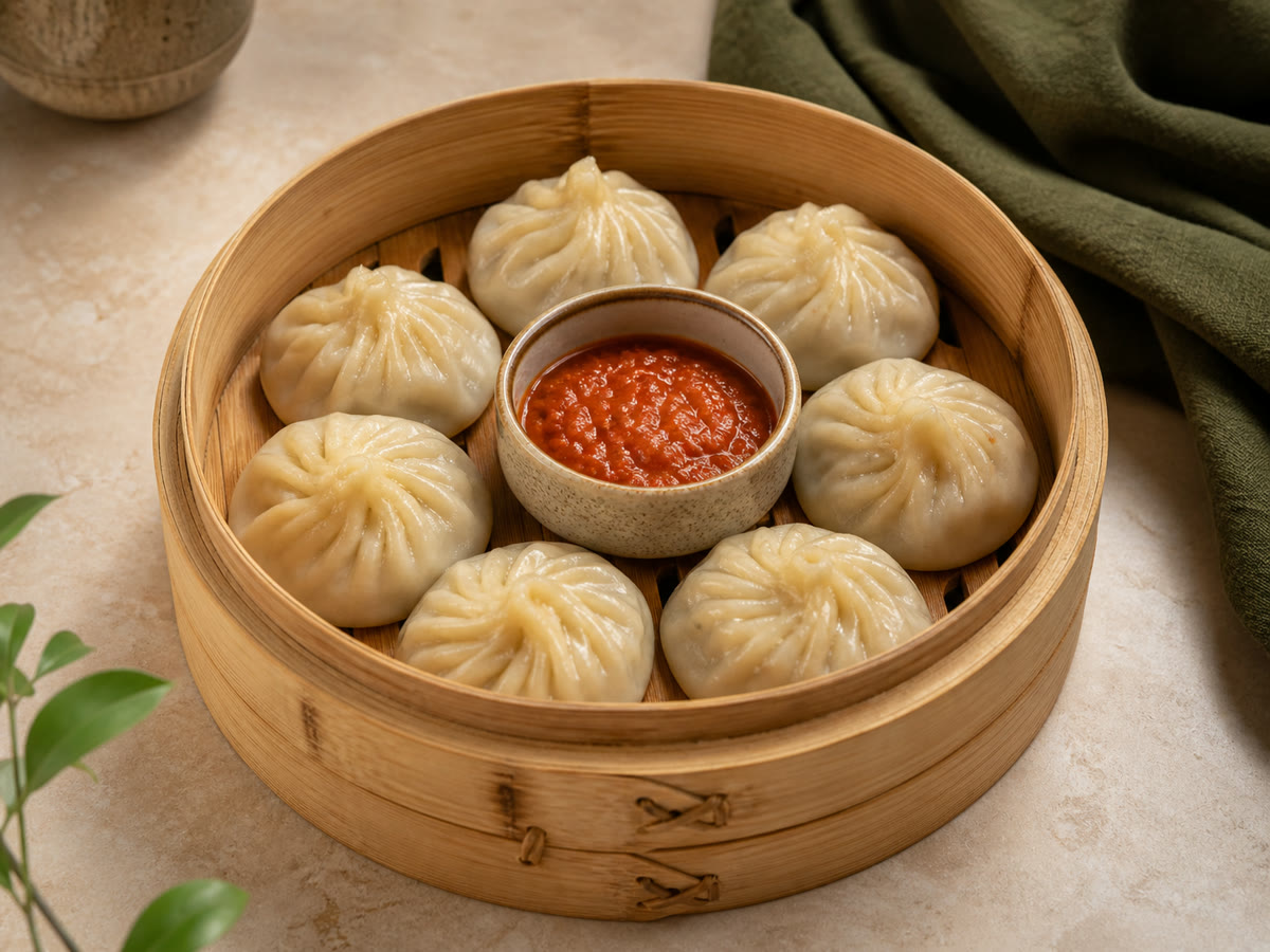 Chicken Momo (8 pc)