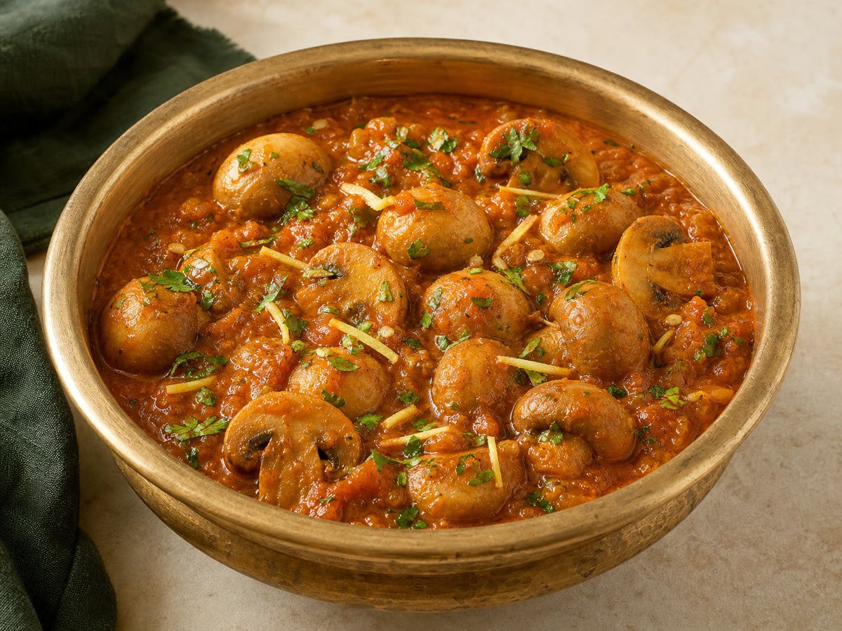 Mushroom Masala