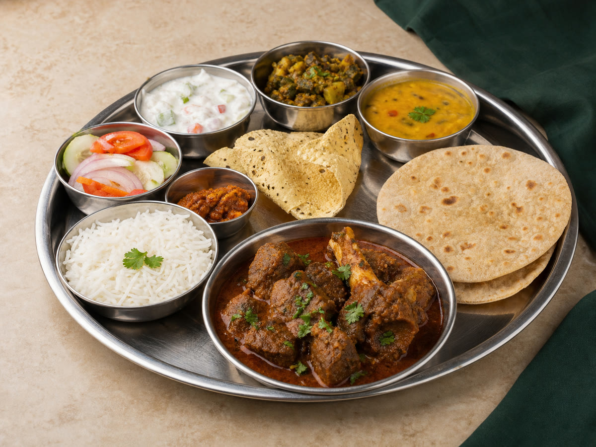 Mutton Thali