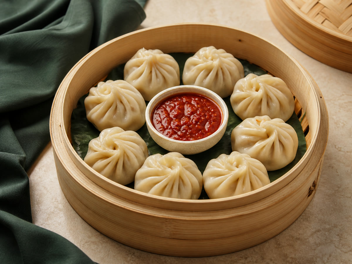 Veg Momo (8 pc)